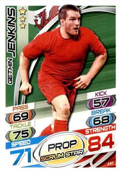 2015 Topps Rugby Attax #147 Gethin Jenkins Front
